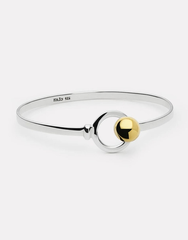 Najo - Aurora 2-Tone Bangle