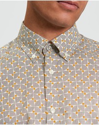 Ben Sherman - Retro Geo Print Shirt