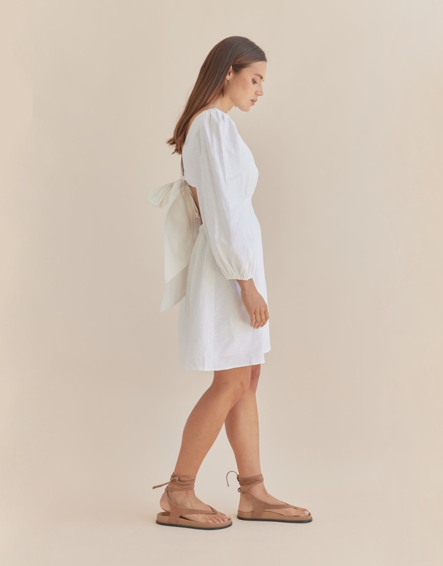 Amelius - Malva Linen Mini Dress