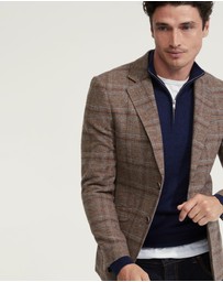 Oxford - Blake Wool Rich Checked Blazer
