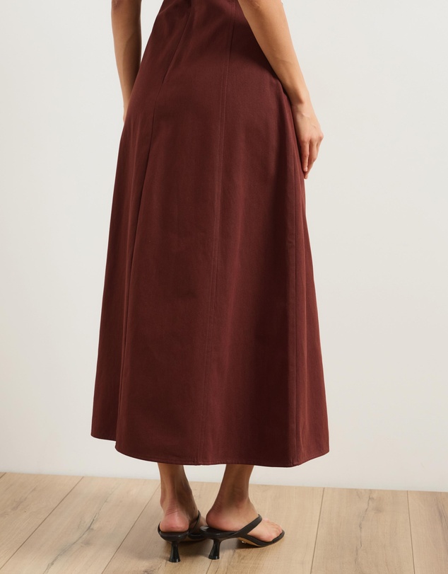 Atmos&Here - Sofie Chambray Midi Dress