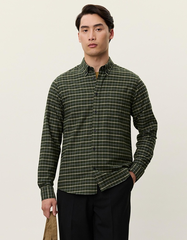 Les Deux - Konrad Check Oxford Shirt