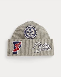 Polo Ralph Lauren - Logo-Patch Wool-Blend Watch Cap