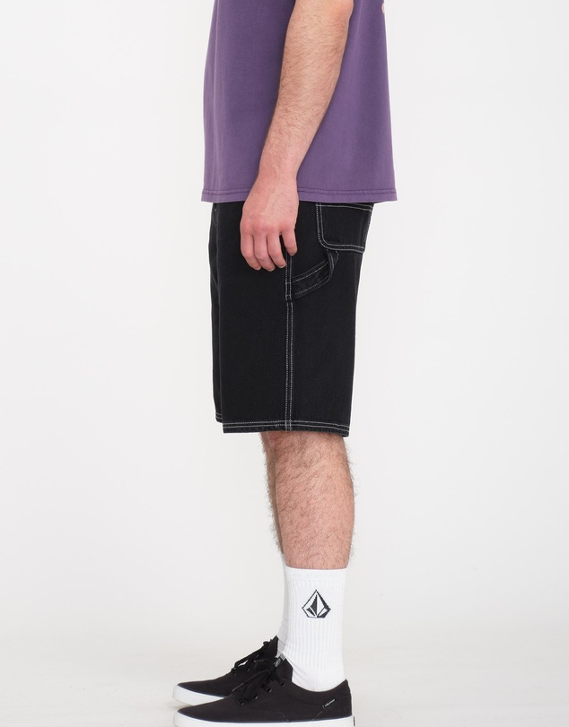 Volcom - Mens Labored Denim Utility Denim Short