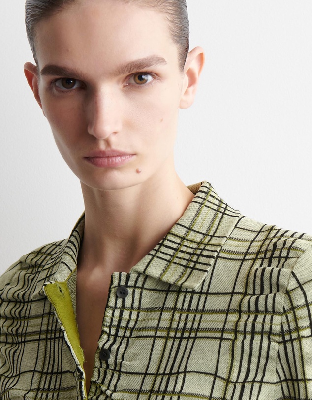 COS - Checked Cotton-Jacquard Shirt