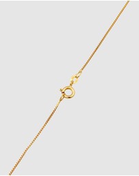 Kuzzoi - ICONIC EXCLUSIVE - Necklace Men Pendant Plate Hammered Military in 925 sterling silver gold plated