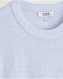 COS - Knitted Linen-Cotton T-Shirt