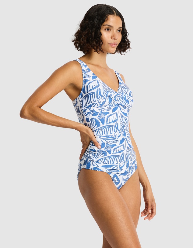 Sea Level Australia - Reef Cross Front Multifit Singlet Top