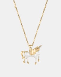 Mestige Kids - Unicorn Necklace - 18K Gold Plated