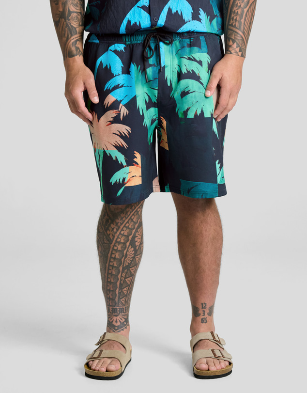 Johnny Bigg - Mosaic Palm Swim Short
