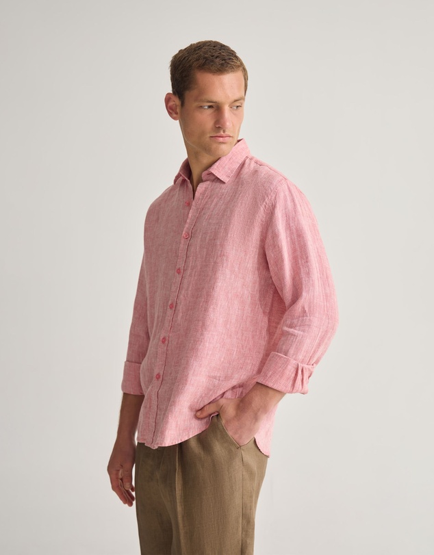 Oxford - Cooper Ls European Linen Shirt