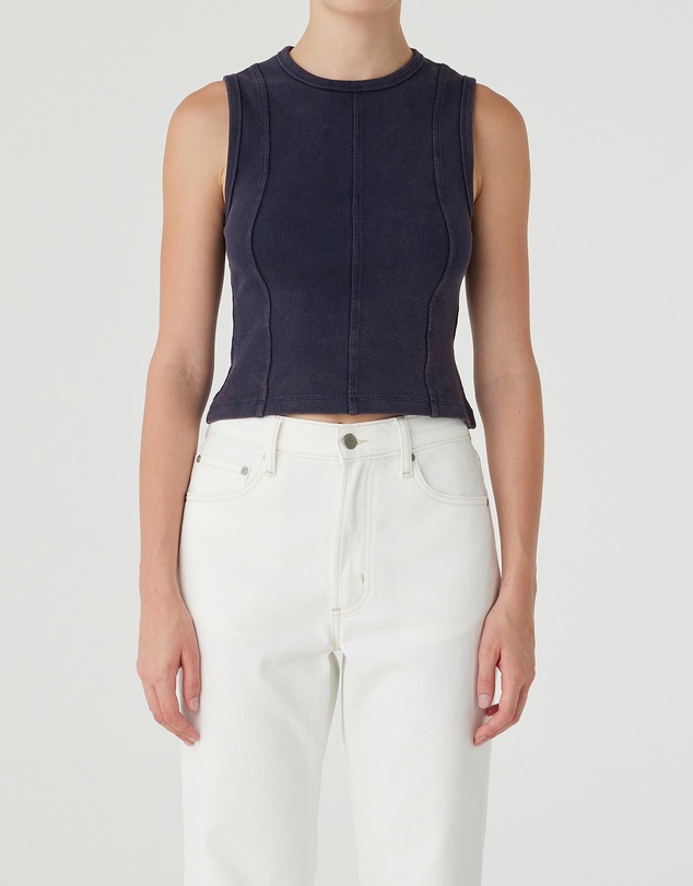 Nobody Denim - Panelled Rib Tank Top