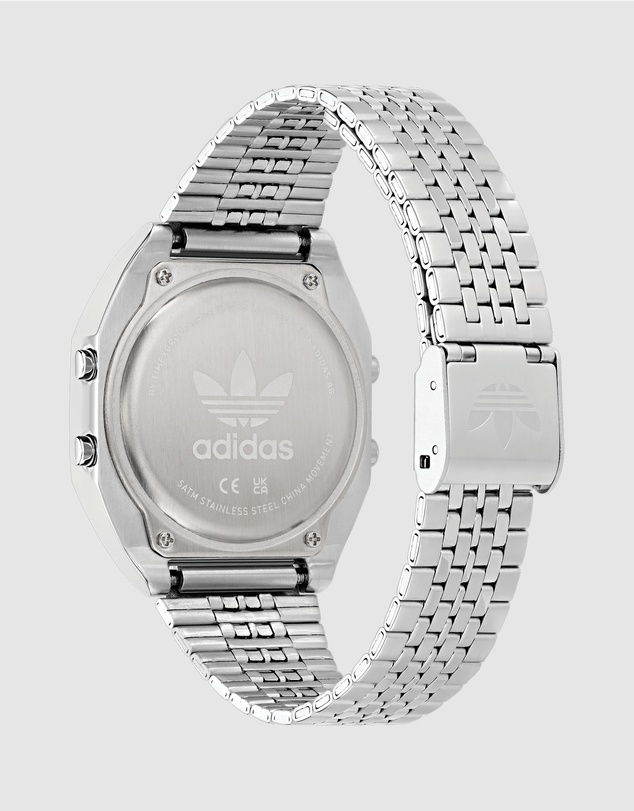 adidas Originals - adidas Originals Digital Two 36mm Silver Case and Bracelet