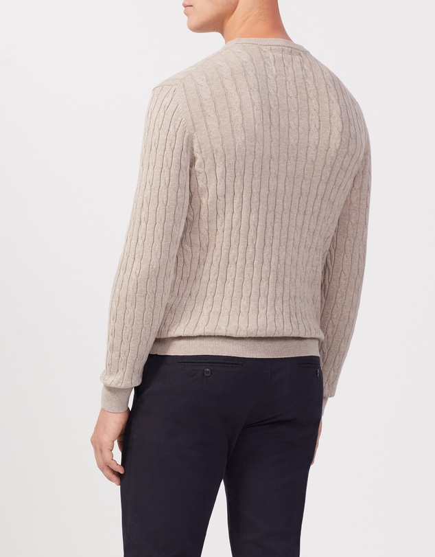 Van Heusen - Cotton Cable Knit Sweater