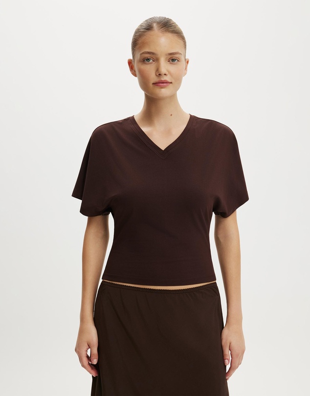 Cotton On - Blair Batwing V Neck