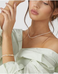 Carly Paiker - Crushed Pearl Necklace