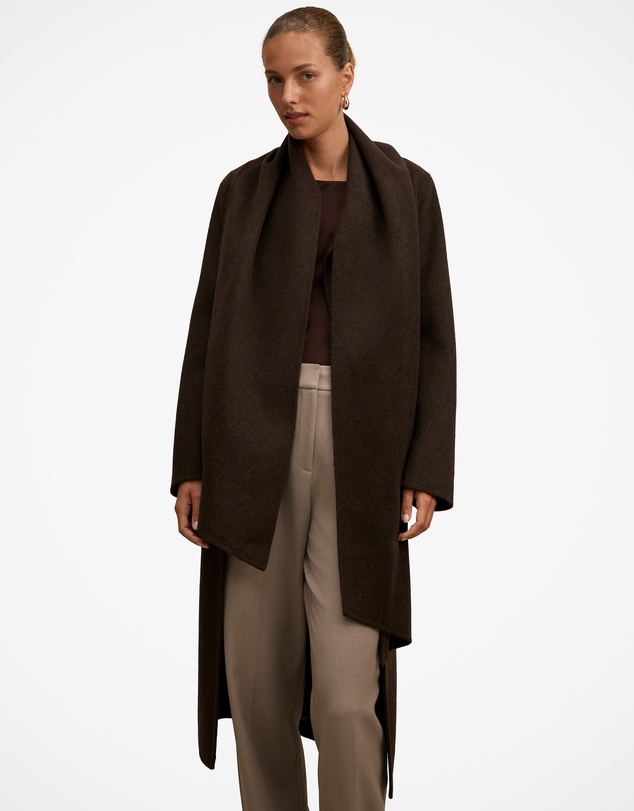 Forever New - Emily Felled Scarf Coat