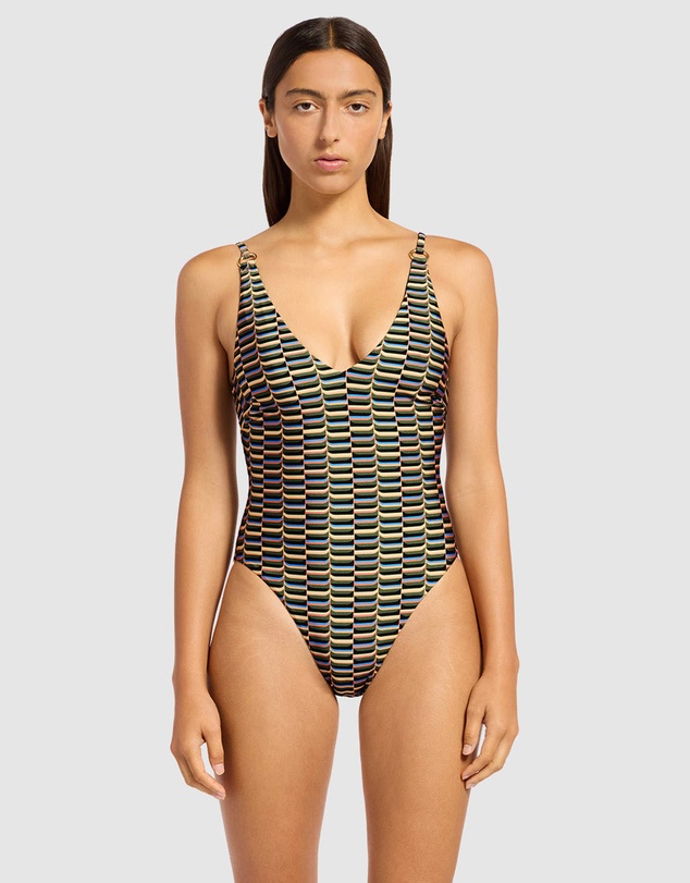 JETS - Urban Geo Multifit Plunge One Piece