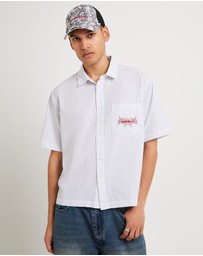 Insight - Supply Pinstripe Short Sleeve Shirt