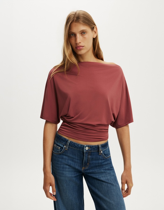 Cotton On - Lana Batwing SS Top