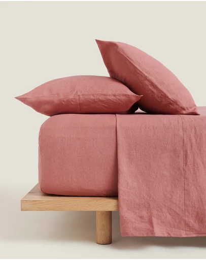 Carlotta + Gee - 100% Linen Fitted Sheet