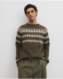 Country Road - Wool Fair Isle Knit