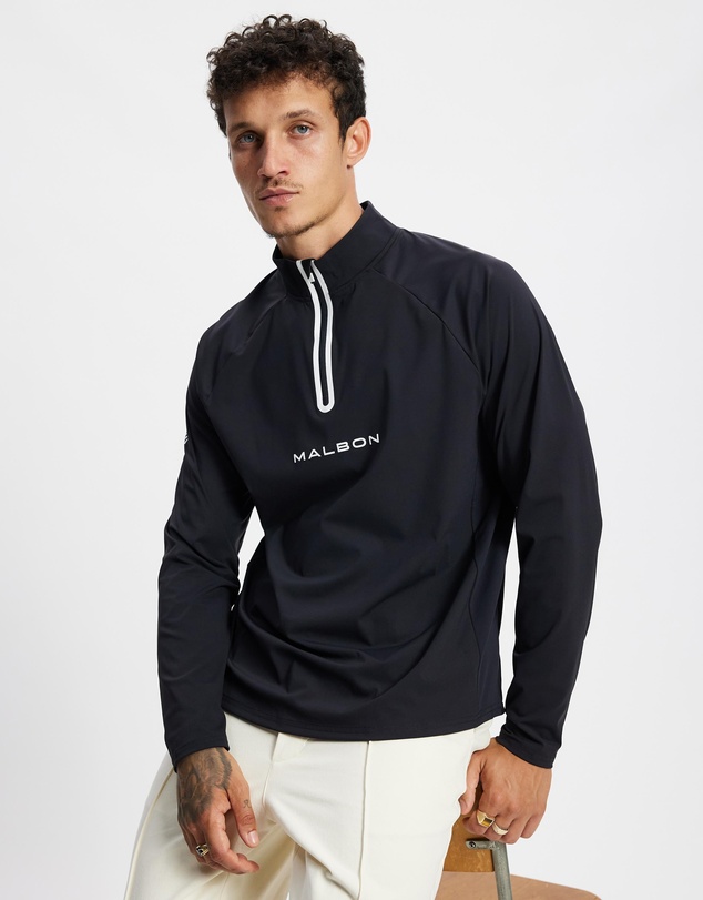 Malbon - Performance Raglan Quarter Zip
