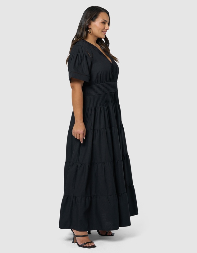 Something 4 Olivia - Abby Linen Maxi Dress