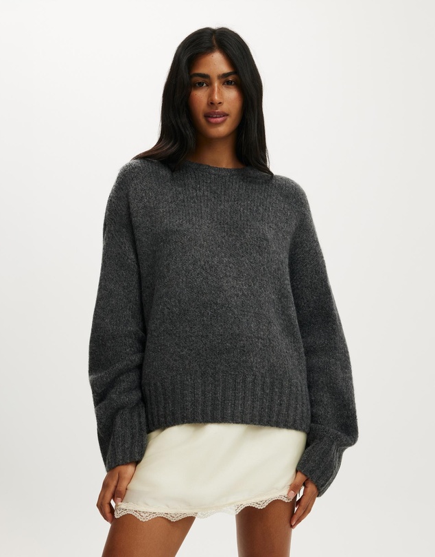 Cotton On - Luxe Crew Neck Sweater