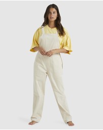 Billabong - So Stoked   Corduroy Jumpsuit For Women