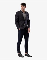 Brooksfield - Tonal Winter Check Blazer