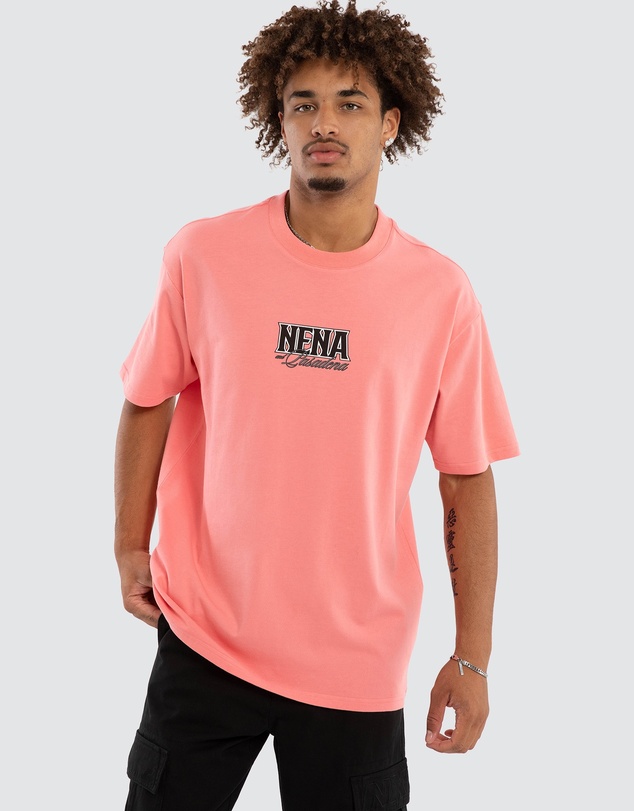 Nena & Pasadena - Fuchsia Box Fit Tee