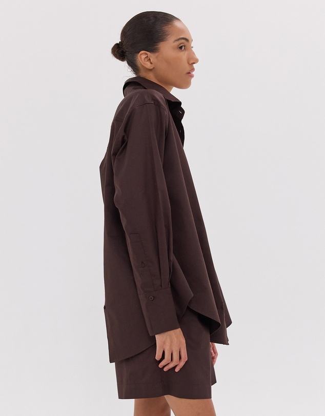 Cloth & Co. - The Split Back Shirt | Brazil Nut