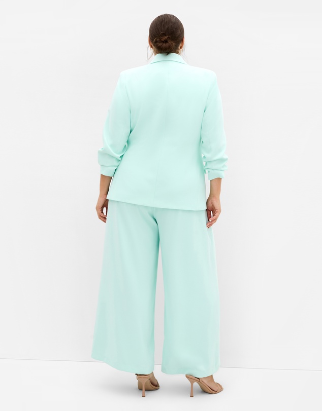 City Chic - Plus size Abbie Blazer - spearmint