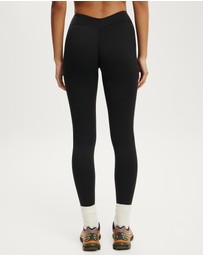 Cotton On Body Active - Ultra Luxe Dip Back Full Length Tights