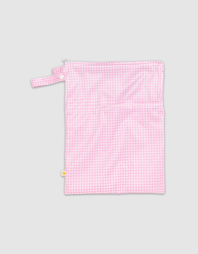 Tyoub - Tyoub Stay-dry Zip Wet Bag Pink Gingham