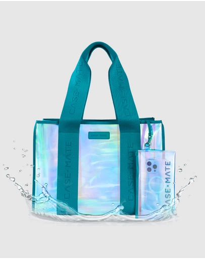 Case-Mate - Case-Mate Emerald Soap Bubble Tote w/ Phone Pouch