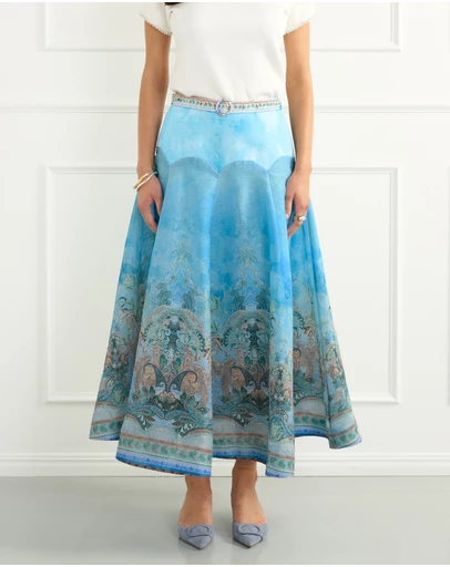 Aqua Blu Australia - Campanilla Maeve Midi Skirt