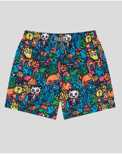 Boardies - Boardies Munday Jungle Mid Length Swim Shorts