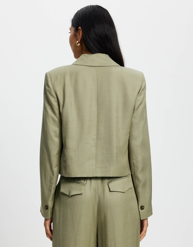 Emme - SALVIA CROPPED BLAZER