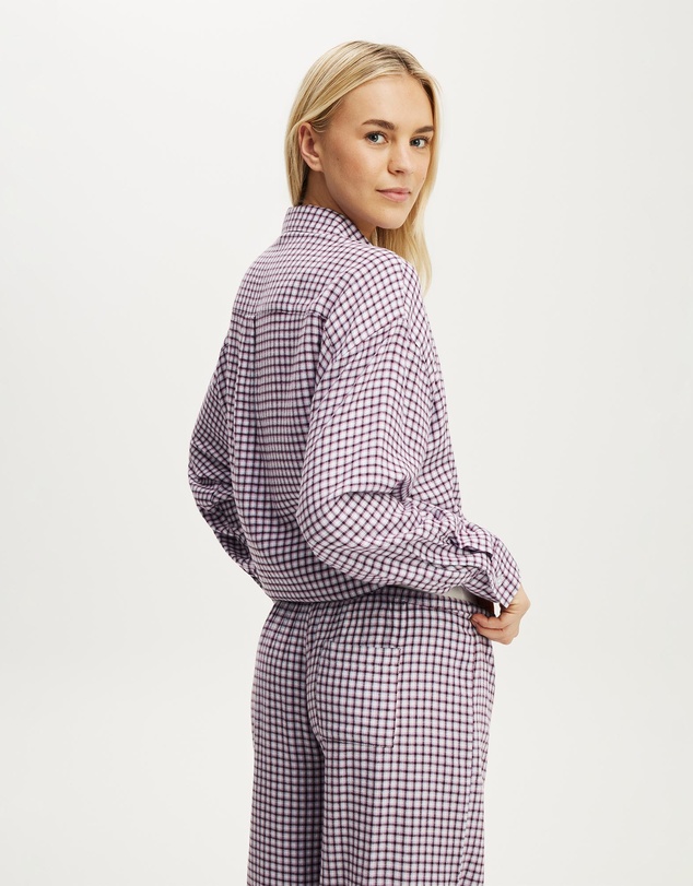 Cotton On Body - Cloud Soft Flannel Oversized Shirt