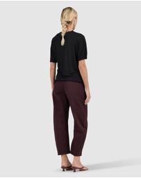 Rolla's - Sheer Lyocell Tee - Black