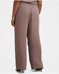 Forever New Curve - Nya Curve Elastic Wide Leg Pants