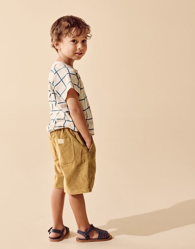 Wilson & Frenchy - Amber Glow Organic Cord Shorts - Babies-Kids