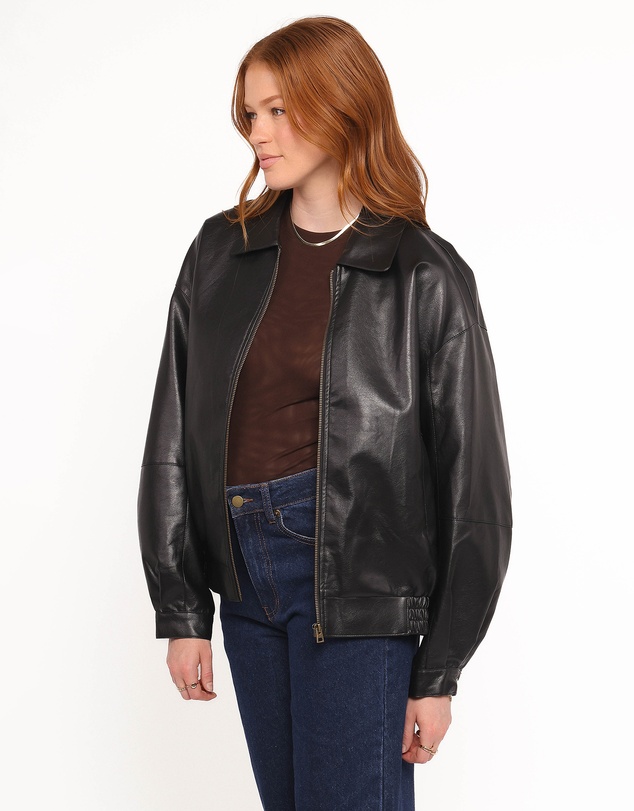Petal & Pup - Zoe Bomber Jacket - Black