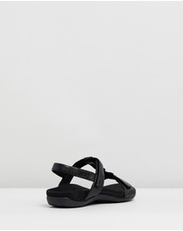 Vionic - Farra Adjustable Sandal - Black Lizard