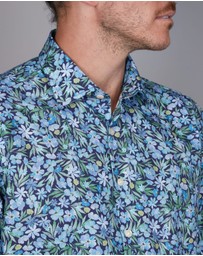 Simon Carter - Watercolour Garden Print Shirt