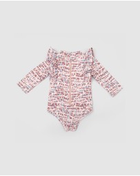 WITH LOVE FOR KIDS - Shimmy Long Sleeve Swimmers - Babies - Kids