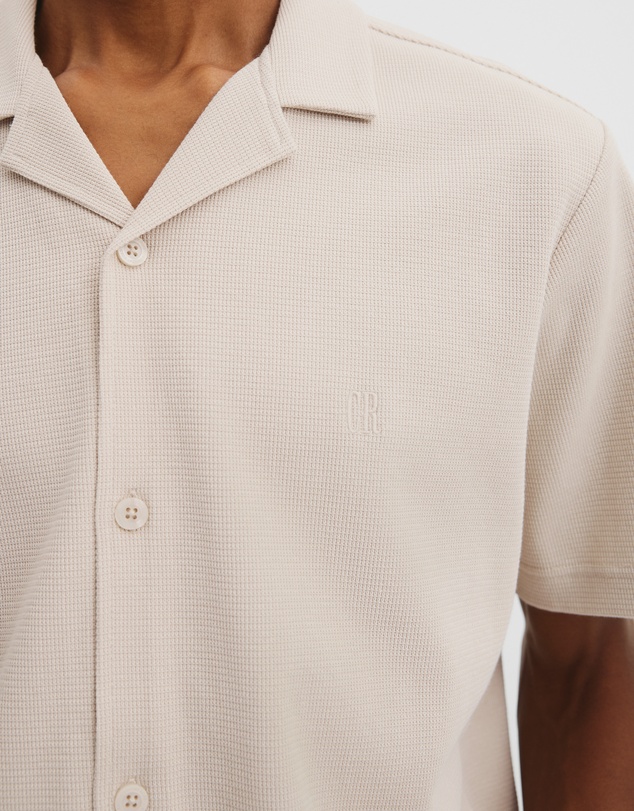 Country Road - Australian Cotton Textured Short Sleeve Shirt