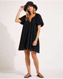 Seafolly - Packable Raffia Bucket Hat
